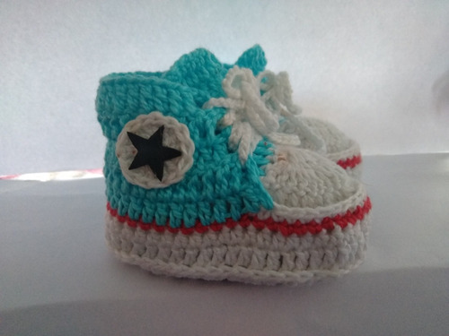 sapatinho all star croche