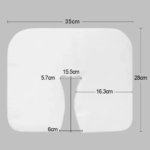 Paquete De 100 Fundas Faciales Desechables Para De Masaje Y