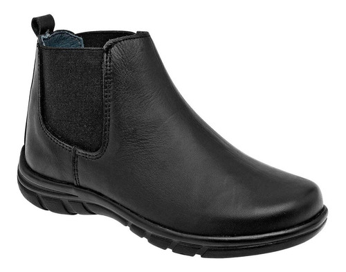 Bota Y Botin Mod 2264 Para Joven Abc Zapatitos Color Negro