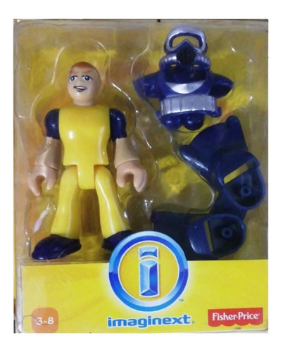 Imaginext Figura Buzo Fisher Price 