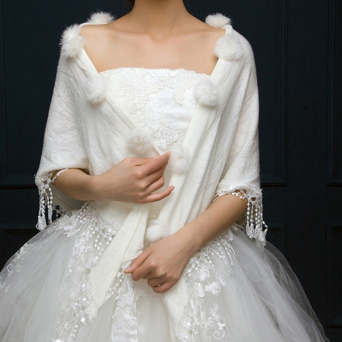 W Abrigos De Boda Para Novia Chamarras De Invierno Chales