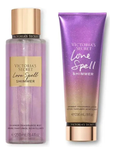 Victoria's Secret Love Spell Shimmer/brillo Combo Love Spell Shimmer