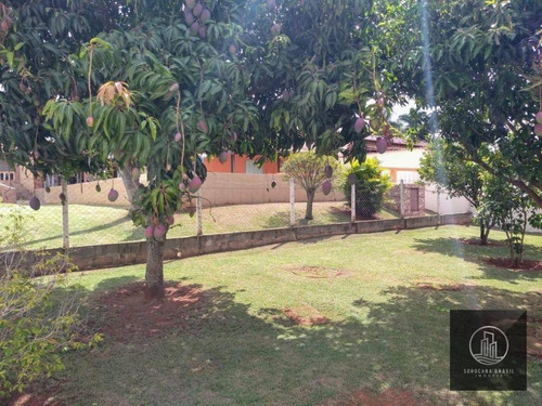 Chácara Com 3 Dormitórios À Venda, 1030 M² Por R$ 550.000,00 - Residencial Alvorada - Araçoiaba Da Serra/sp - Ch0011