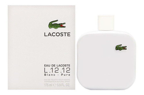 Eau Lacoste L.12.12 Blanc 175ml Varon - Perfumezone Oferta!