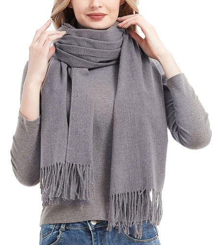 D Bufanda Cálida De Invierno Para Mujer, Bufanda De Color Li