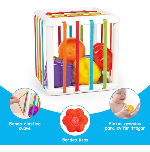 Juguetes Sensoriales Para Niños, Clasificador De Formas Y