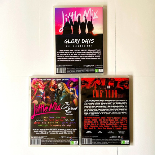 Dvd Little Mix Lm5 The Tour Glory Days Doc Get Weird Wembley
