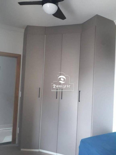 Cobertura Com 3 Dormitórios À Venda, 84 M² Por R$ 660.000,10 - Parque Das Nações - Santo André/sp - Co11587