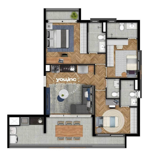 Imagem 26 de 27 de Studio Residencial Para Venda, Pinheiros, São Paulo - St7095. - St7095-inc