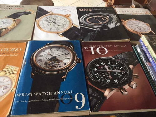 Catálogos E Revistas Sobre Relógios Raros. Preço Por Unidade
