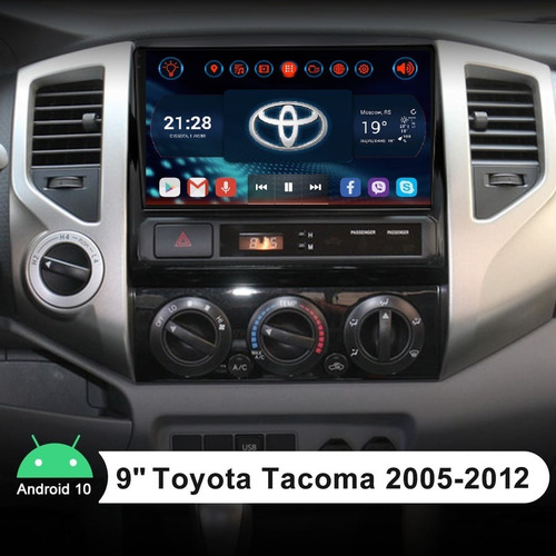 Estereo Android Tacoma 2007 Carplay & Android Auto