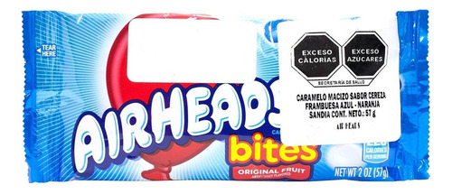 Caramelos Airheads Fruit 1pz 57g