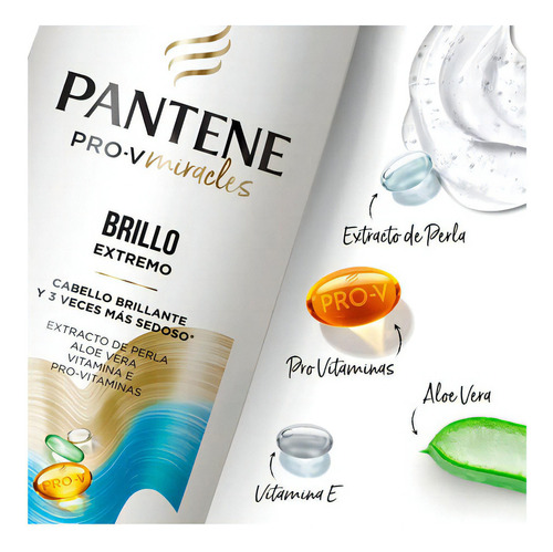 Acondicionador Pantene Pro V Brillo Extremo X 750 Ml