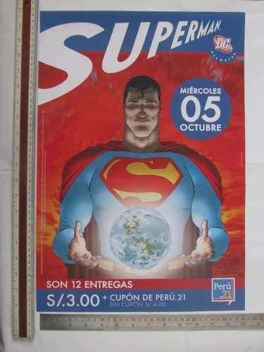 Poster Oficial Superman Dc Comic All Star Clark Kent