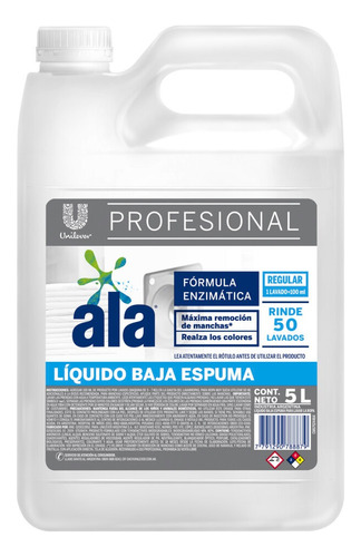 Jabón líquido Ala Matic Profesional Baja Espuma floral bidón 5 L