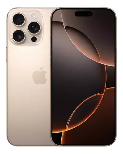comprar iPhone 16 Pro Max De 256gb Esim Color Black Titanium Color Dorado Claro