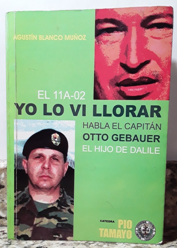 Libro Yo Lo Vi Llorar - Agustin Blanco Muñoz