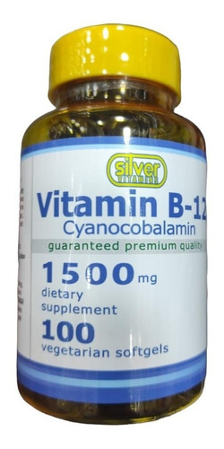 Vitamina B-12 100 1500mg Silver