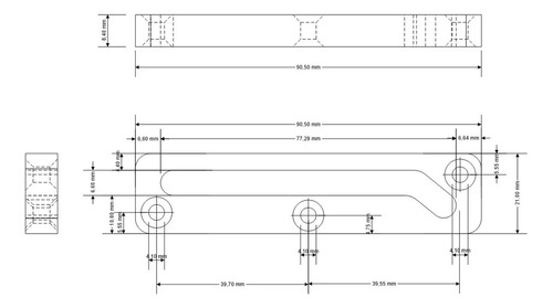 2x Peças Janela Antiga De Alumínio Roldana Modulo Suporte