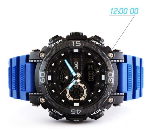 Reloj Para Hombres Deportivo Q & Q Gw87j801y