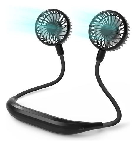 Ventilador De Cuello Comlife Silencioso C/batería 2600mah