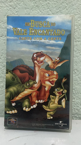 Vhs Em Busca Do Vale Encantado - Cante Com A Gente (Usado)