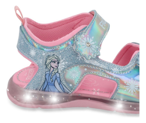 Sandalia Niña Deportiva Multicolor Luces Frozen 097-43