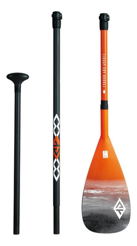 Remo Stand Up Paddle Aquatone Summit Carbon Pro 3 Section Color Naranja