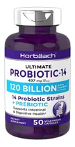 Comprar Probiótico-14 120 Mil Millones Horbäach 50 Capsulas