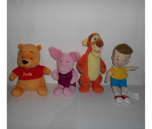 8 Peluches Winnie Pooh De Disney