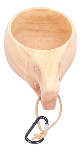 Taza De Madera, Portátil, Ligera, Con Asa Para Beber