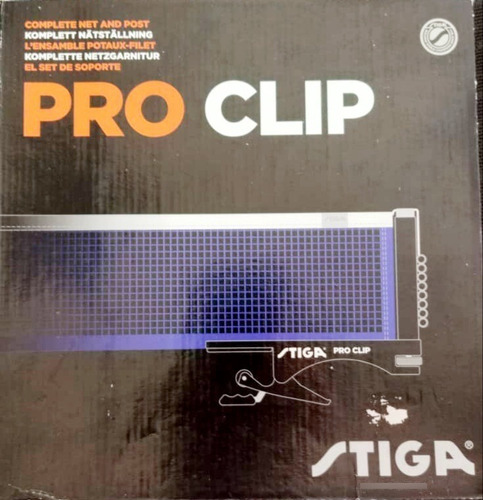 Imagen 1 de 10 de Malla De Ping Pong Stiga  Modelo Pro Clip