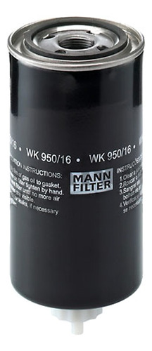 Filtro Combustible Vw 17220 Tractor Wk950/16 Mann Filter