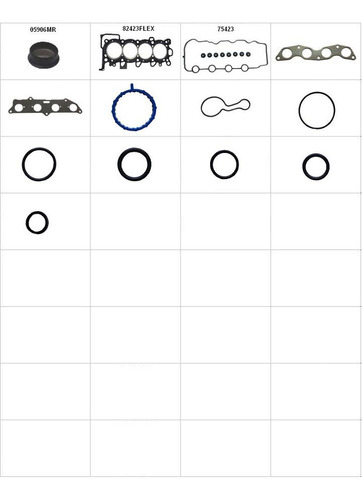 Jogo De Juntas Superior Do Motor Para Veiculo Honda Fit Moto