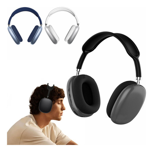 Audífonos Inalámbrico Diadema Con Microfono Bluetooth 400mah