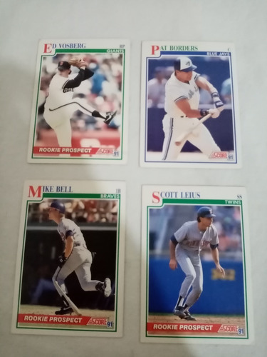 Barajitas Album Beisbol Mlb Score 1991 C34