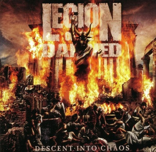 Legion Of The Damned Descent Into Chaos Cd Imp Alemania Nvo