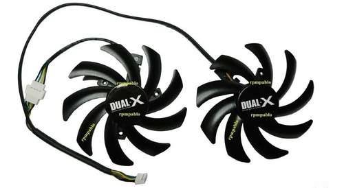 Dual Fan Placa De Video Amd R9 280x 280 270x Fd7010h12s