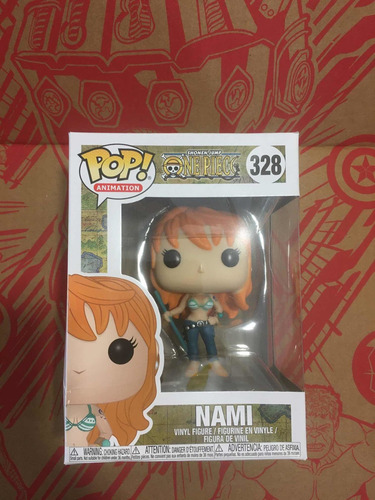 Funko Pop Nami #328 One Piece, Caja Con Detalles Original