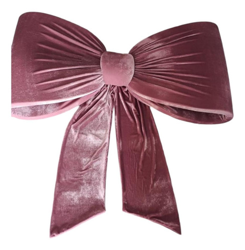 Moño Doble Lazo Sencillo 85 Cm Adorno Pino Navidad Hermosos