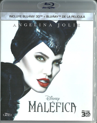 Maléfica 3d | Blu Ray Angelina Jolie Película Nuevo