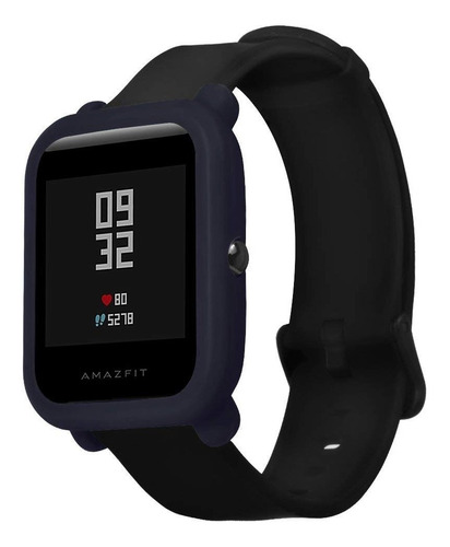 Case Protector Tpu Premium Para Amazfit Gts 2 Mini Azul Oscuro