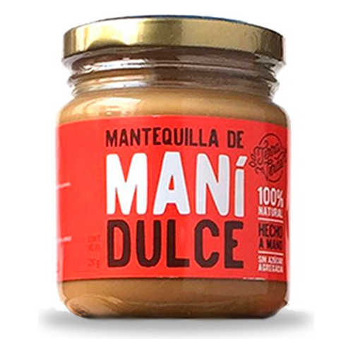 Mantequilla De Maní Dulce Terra Verde® 230g | 100% Natural