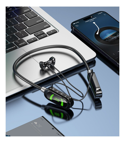Auriculares Bluetooth Inalámbricos Con Banda For El Cuello