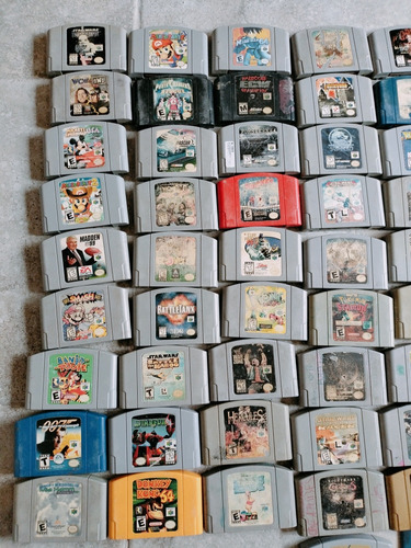 Nintendo 64 Lote: Mario 64, Zelda, Badfurday, Kart, Etc.