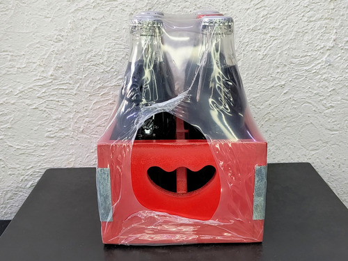Botellas Conmemorativas 100 Años Coca Cola Cajón Madera 6pzs (Usado)