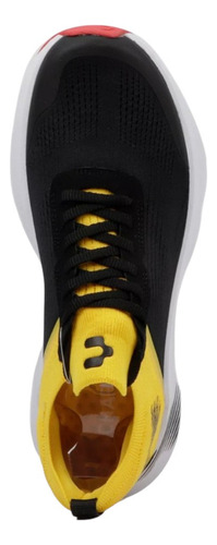 Tenis Deportivos Hombre Charly 1086526 Road Running Negros