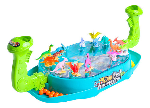 Mz Juego De Mesa De Batalla Catapult Marble Dinosaur Battle