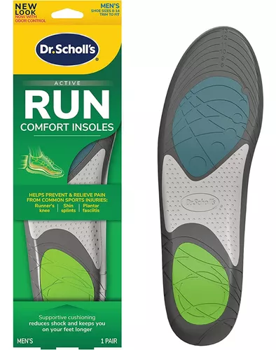 Plantilla Dr Scholls Run Hombre Correr Tamaño De La Plantilla 8,14