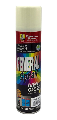 Pintura General Paint A2326 Blanco Ostion